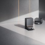 A picture of a Narwal Flow 2 robo vacuum cleaner