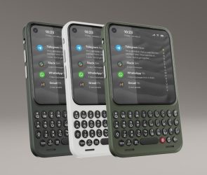 Clicks debuts its own take on the BlackBerry smartphone, plus a $79 snap-on mobile keyboard