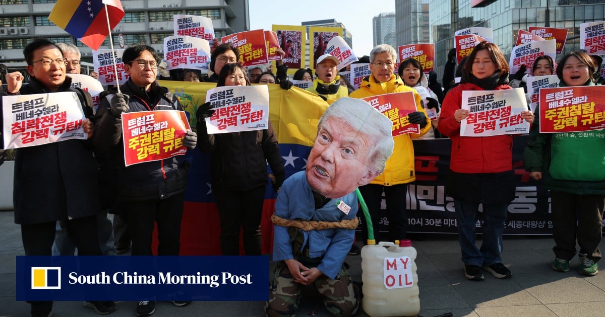 Top South Korean official calls Trump’s Venezuela raid ‘violent atrocity’, stirring unease