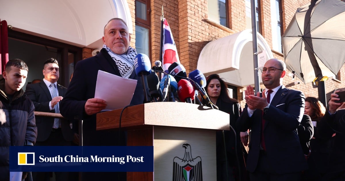 Palestinian embassy in UK officially inaugurated at ceremony in London