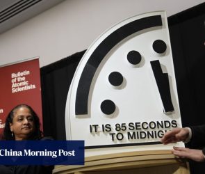 Doomsday Clock moves closer to midnight, a year into Trump term