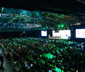 General atmosphere at TechCrunch Disrupt Berlin 2017 at Arena Berlin.