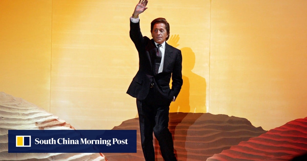 Valentino, fashion designer to the stars, dies aged 93 in Rome