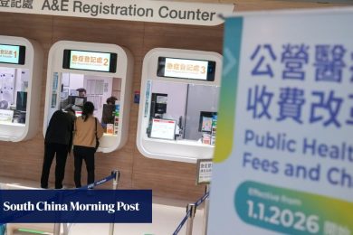 Hong Kong hospital A&E department visits fall 12% after new fees take effect
