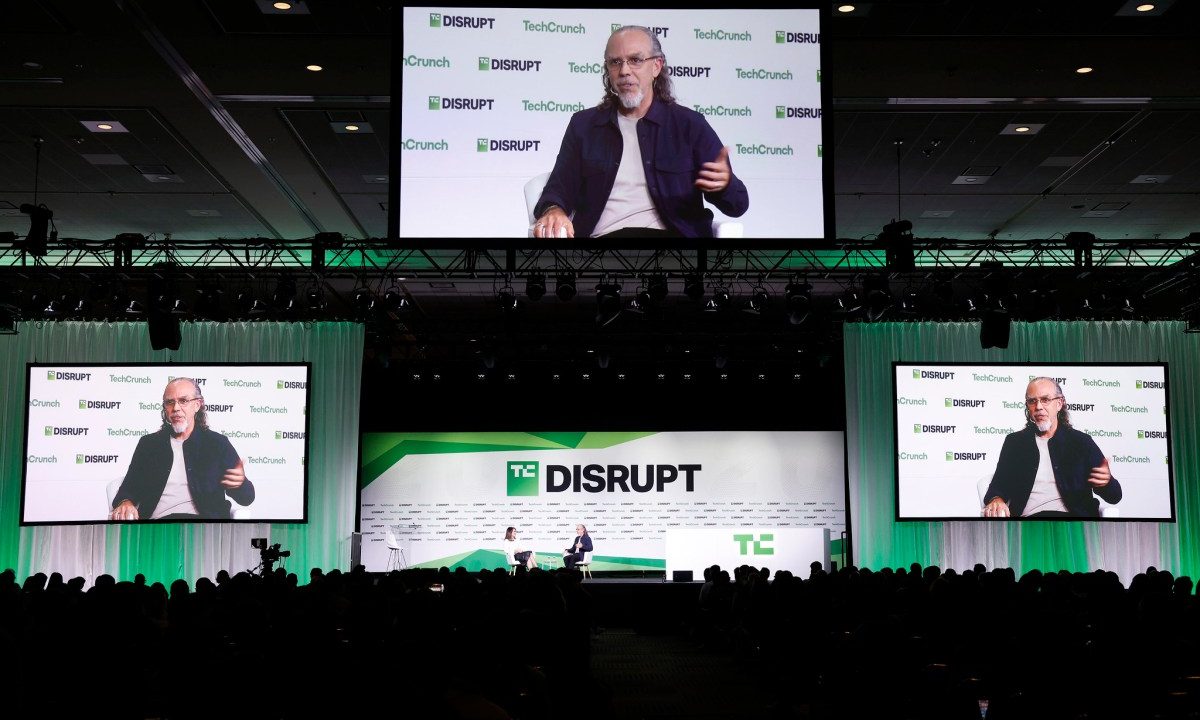 TechCrunch Disrupt Astro Teller Disrupt Stage