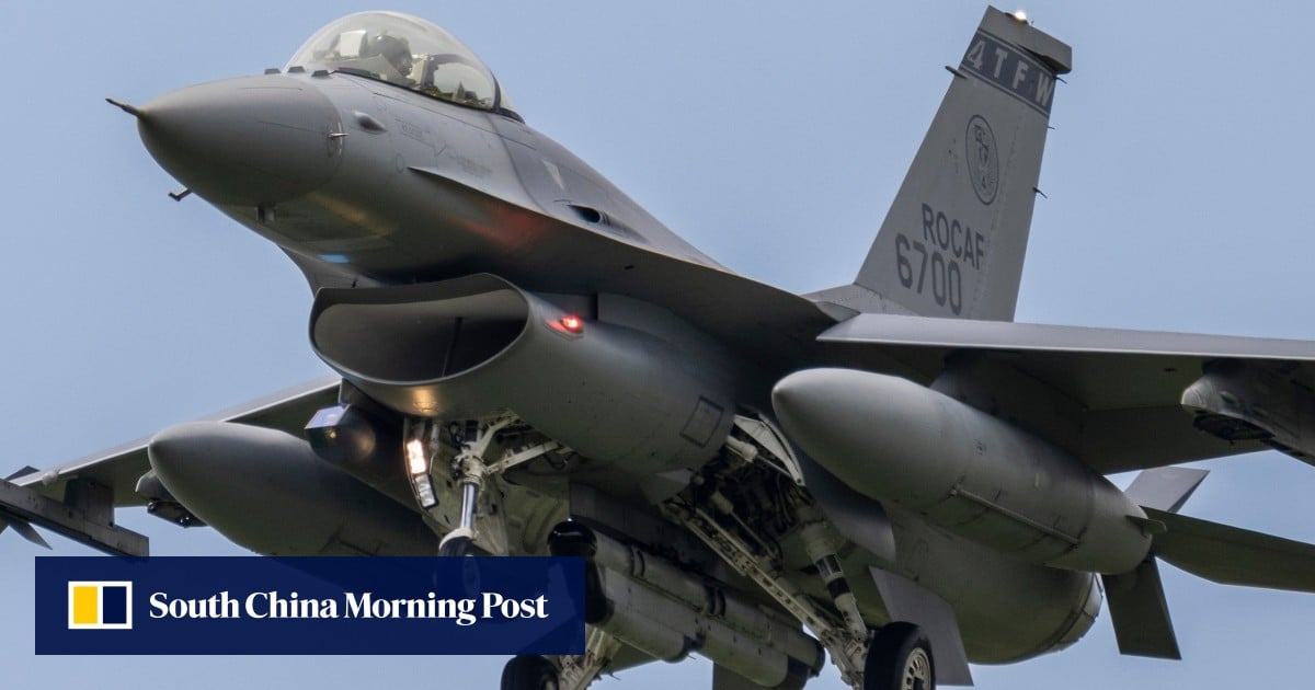 F-16 fighter jet crash brings fresh scrutiny to Taiwan’s ageing military equipment