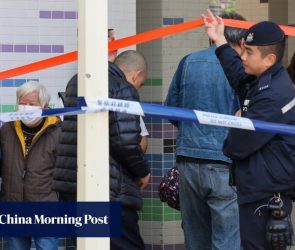 ‘I thought of pushing wife out window’: Hong Kong fire survivors recount escape