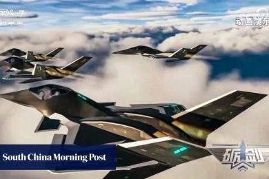 Chinese state media repositions sci-fi space and air combat aircraft as tech target
