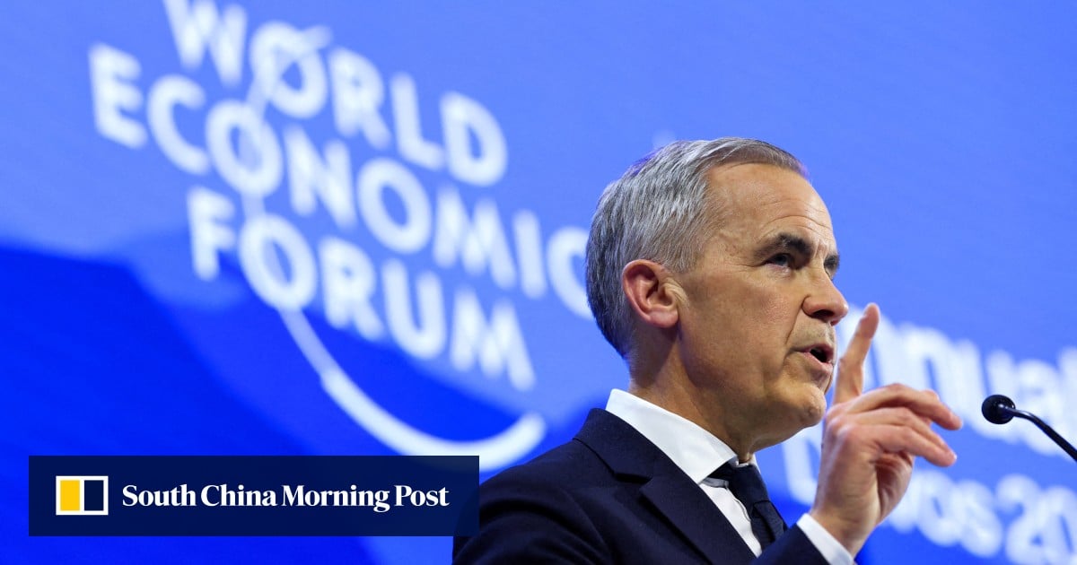 Carney rolls eyes at US Treasury chief, says he told Trump he meant what he said at Davos