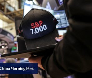 S&P 500 hits 7,000 for first time as Nvidia, Microsoft and AI boom drive market surge