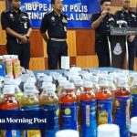 Malaysian police seize drug-laced drinks worth US$246,000, dealer may face death penalty