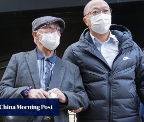 ‘Mr and Mrs Ho’ in Hong Kong court unrepresented as assault case draws crowds