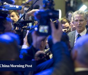 Newsom, on the world stage at Davos, accuses Trump of trying to suppress dissent