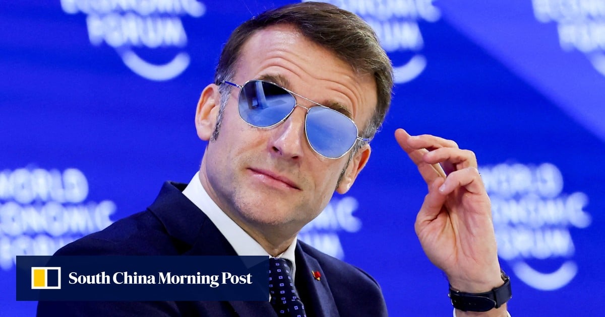 Duel in Davos: Macron’s ‘Top Gun’ shades charm internet, get mocked by Trump