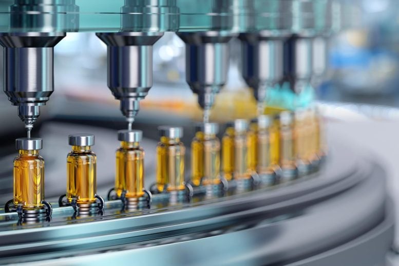 Automated Pharmaceutical Vaccine Drug Production Line