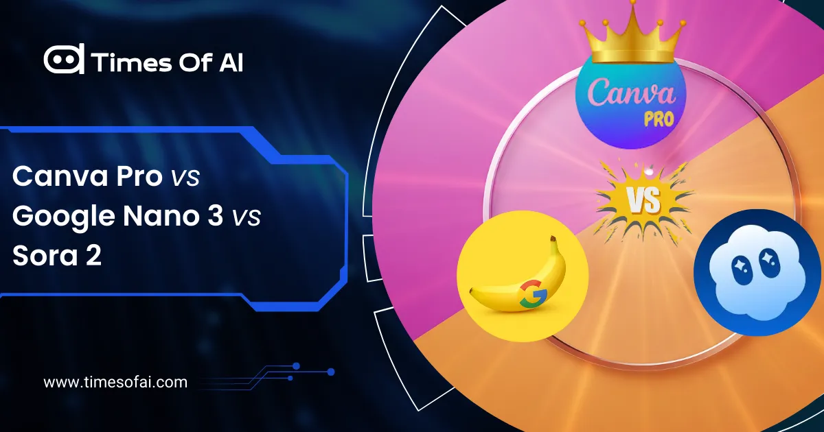 Featured image for Canva Pro vs Google Nano 3 vs Sora 2