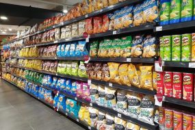 Chips Snacks Processed Junk Food Aisle