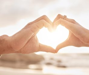 Couple Hands Heart Romance Marriage Love