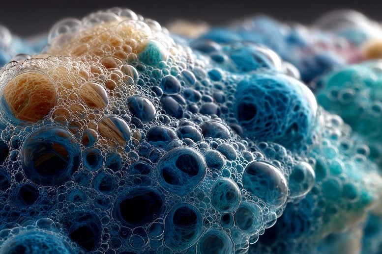 Foam Bubble Physics Colors