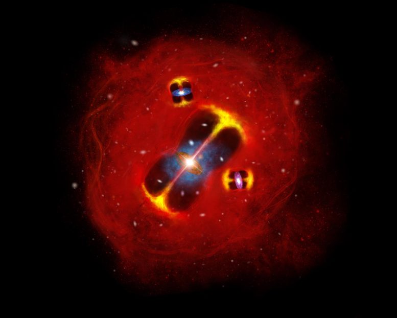 Galaxy Cluster Gas Early Universe