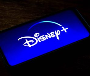 Disney+ app on phone