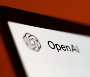 OpenAI ChatGPT website displayed on a laptop screen is seen in this illustration photo.
