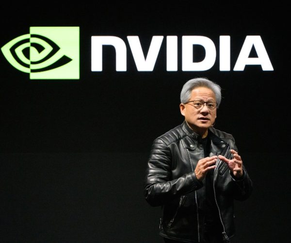 Jensen Huang, co-founder and chief executive officer of Nvidia Corp