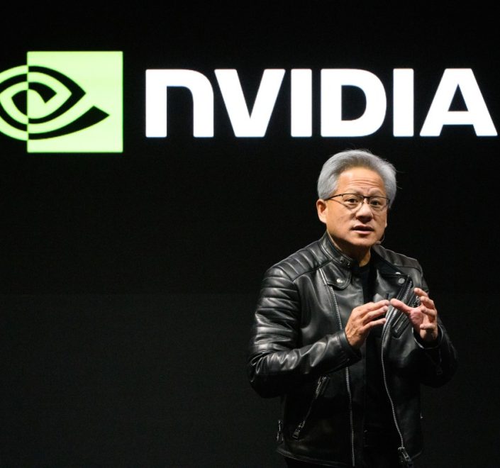 Jensen Huang, co-founder and chief executive officer of Nvidia Corp