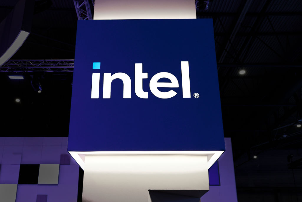 The Intel logo