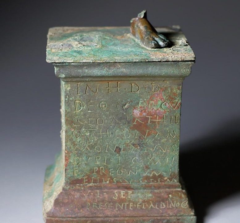 Inscription Discovered in the Urban Area of Nida