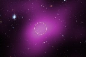 Mysterious space object is full of dark matter