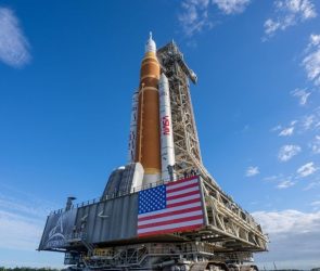 NASA's Artemis II SLS Rocket and Orion Spacecraft Rollout to Launch Pad 39B