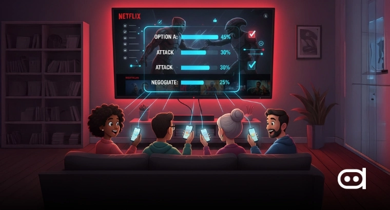 Netflix is rolling out a live voting feature
