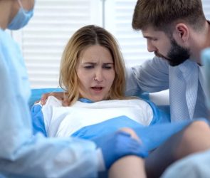 Pregnant Giving Birth