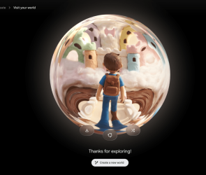 I built marshmallow castles in Google’s new AI world generator