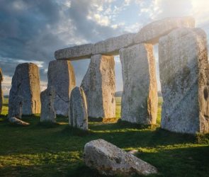 Stonehenge Inside Circle of Stones