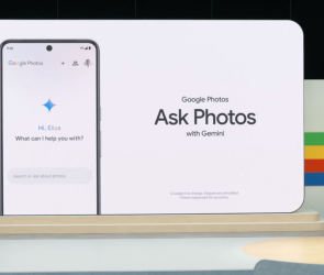 Sundar Pichai presents Google Ask Photos