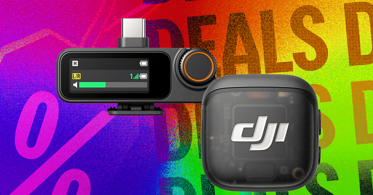 This Wireless Mic Kit Is $70 Off