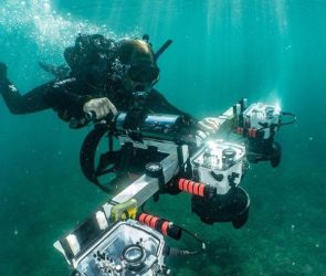 Three Camera Photogrammetry Rig in Underwater Archaeology