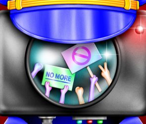 How Protesters Became Content for the Cops