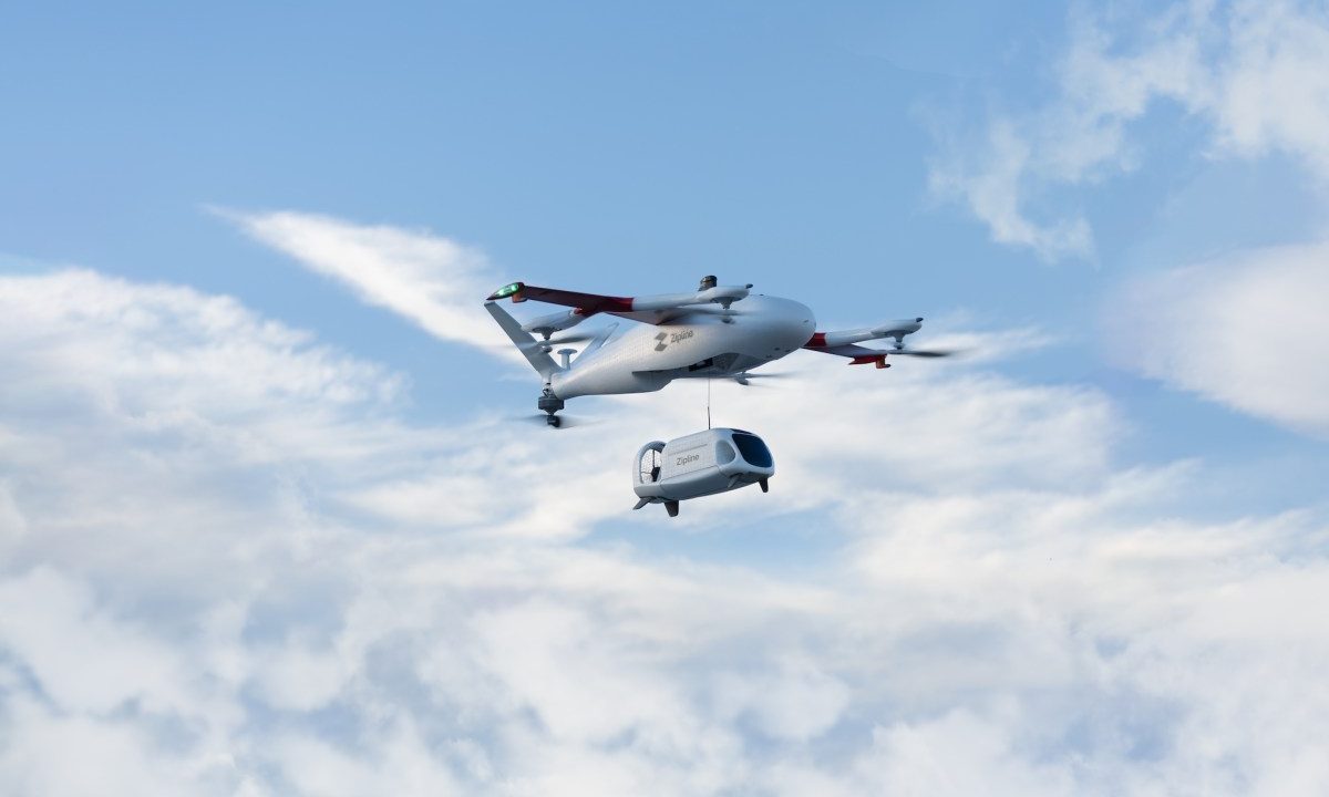 Zipline charts drone delivery expansion with $600M in new funding