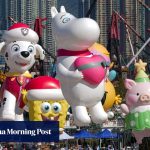 SpongeBob, Peppa Pig and panda cubs head to Hong Kong arts hub for balloon parade