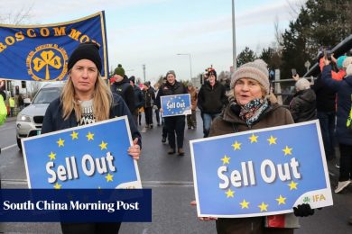 Irish farmers in protest march against EU-Mercosur trade deal: ‘very disappointing’