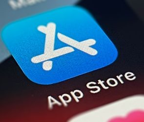 App Store icon on iPhone screen