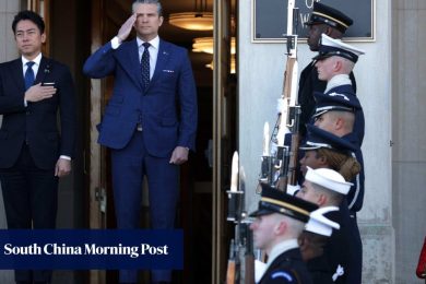 Japan, US vow ‘unshaken’ defence alliance despite Trump’s pivot from Asia