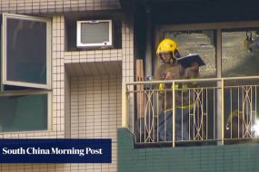 1 dead as fire in Hong Kong high-rise flat forces mass evacuation of residents