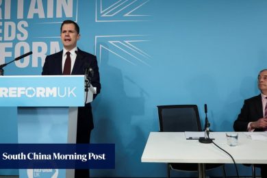 UK Conservative lawmaker Robert Jenrick defects to Farage’s Reform UK