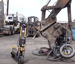 Australian police smash e-bikes in crackdown on unruly teens