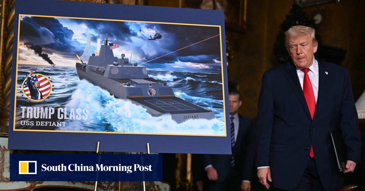 Trump’s ‘Golden Fleet’ shipbuilding push to give US military and strategic advantage