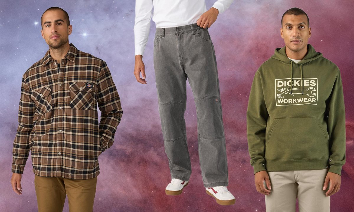 This Dickies winter clearance sale has pants, jackets, hoodies, flannels, and more up to 70% off